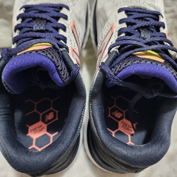 New Balance Fresh Foam 680 V7 Shoes Women's 9 Grey Running Athletic Sneakers - Picture 8 of 10